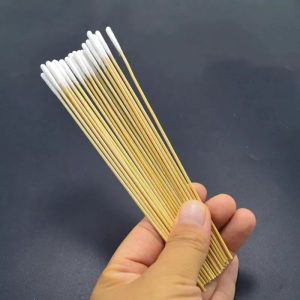 6英寸细竹棒棉签 细头棉签长竹棒棉签